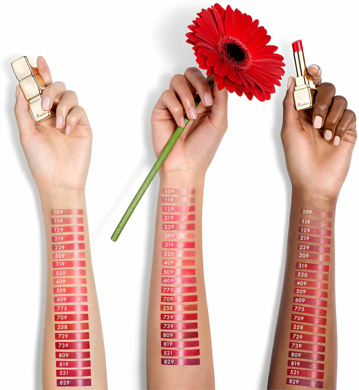 GUERLAIN KissKiss Shine Bloom glossy lipstick