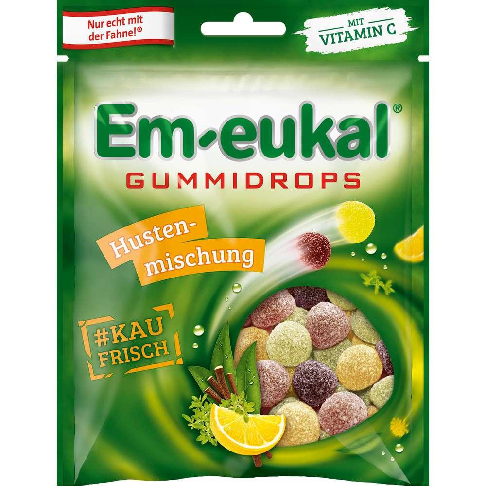 Gum drops, cough mixture