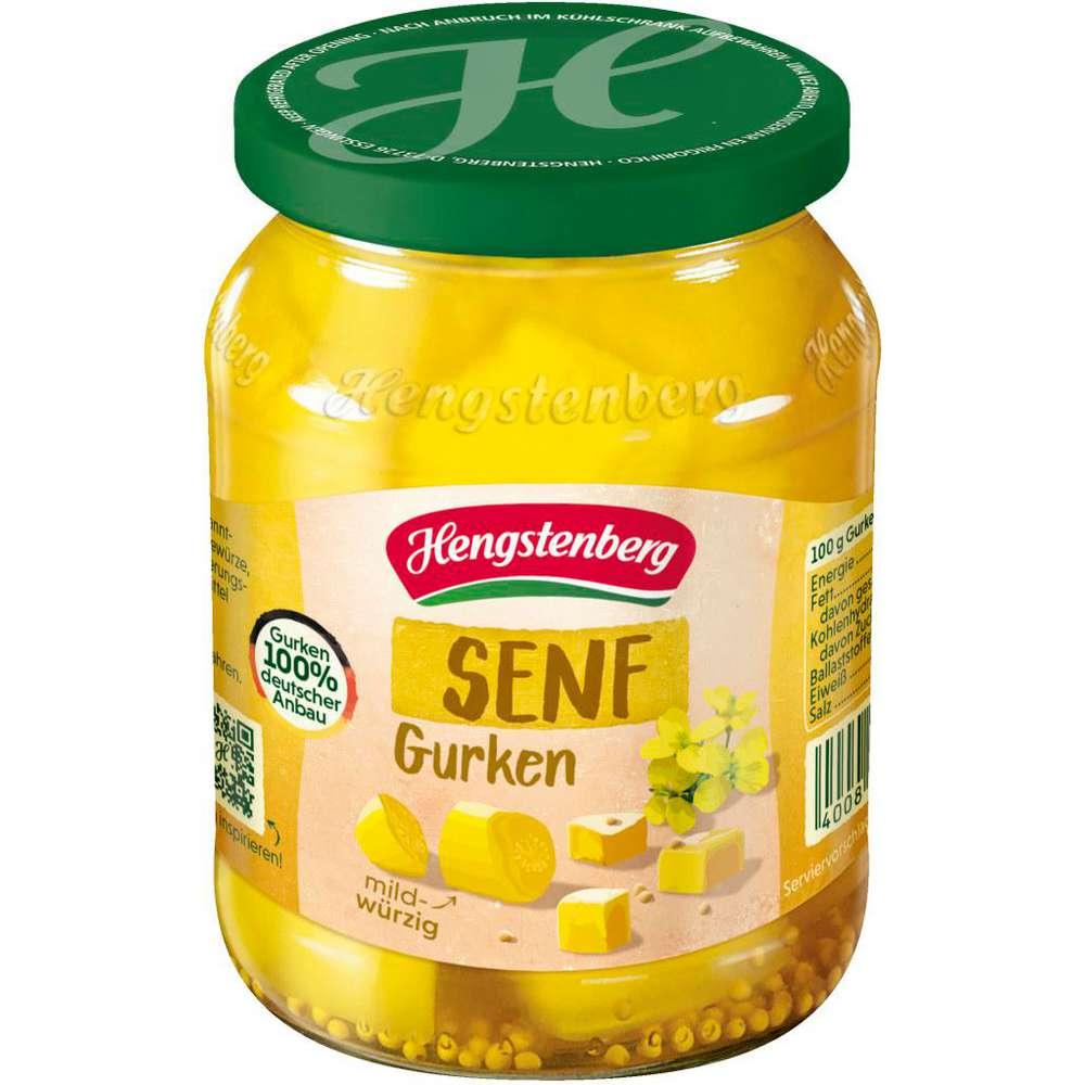cucumbers, mustard