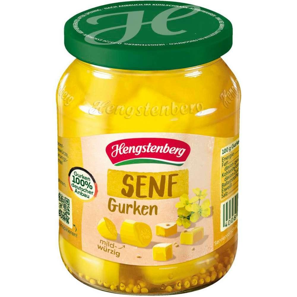 cucumbers, mustard