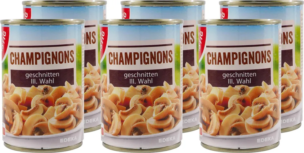 Gut & Sliced ​​Mushrooms (24 x 290g)