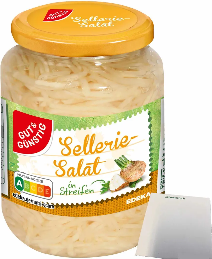 Gut& Celery salad in strips (330g jar) + usy block