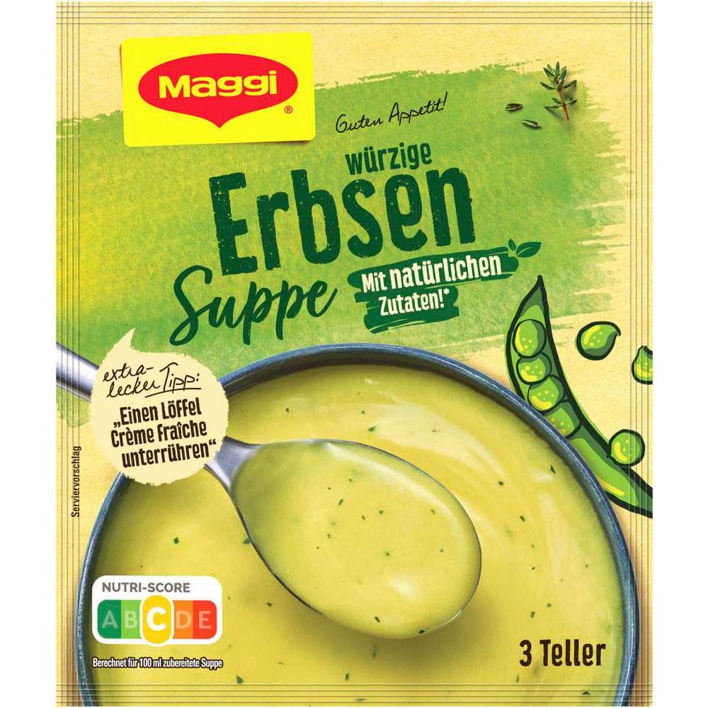 Enjoy your meal, peas with bacon soup