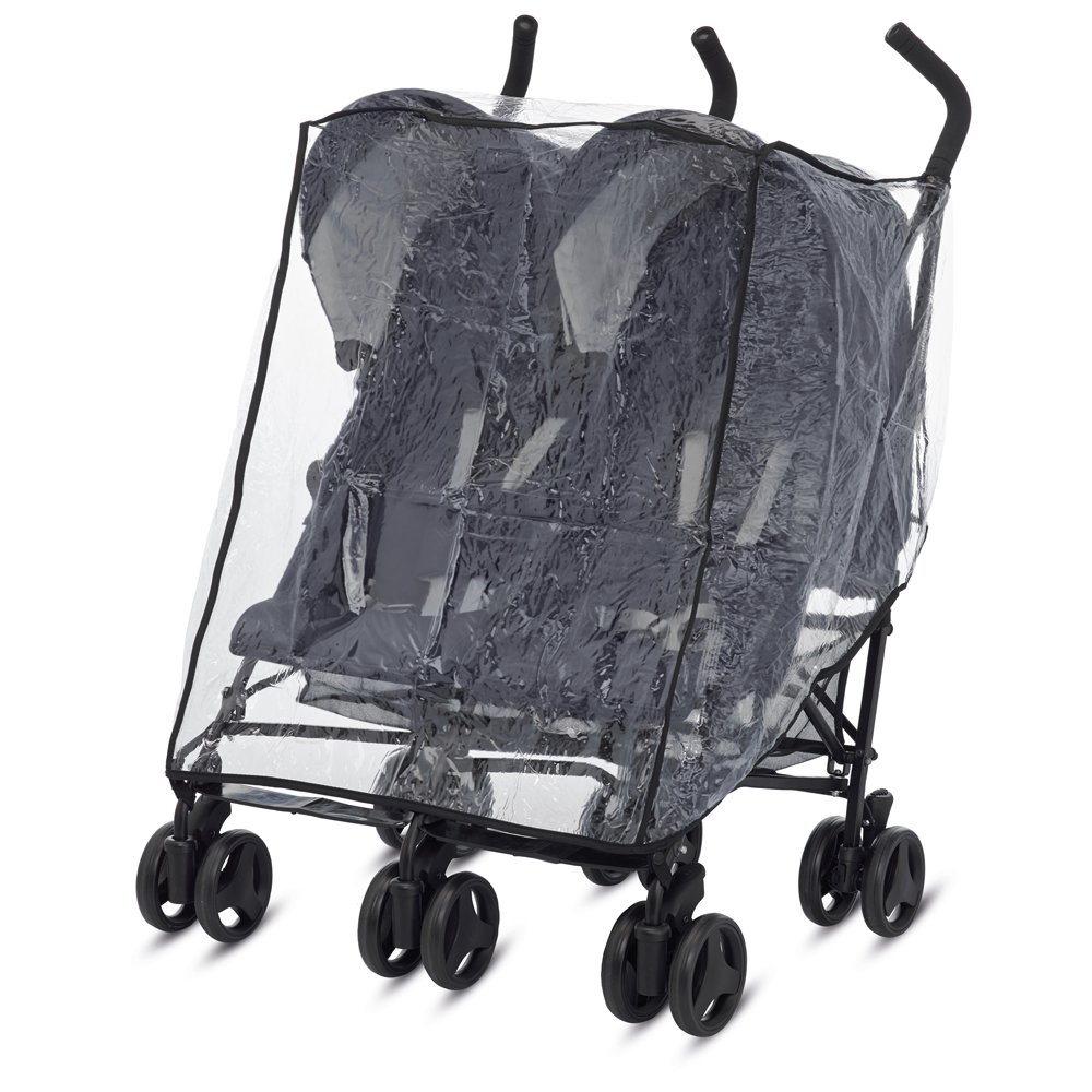 Inglesina A096AH840 Rain Cover for Twin Stroller Twin Swift