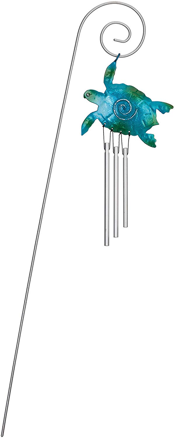 Sound Windchimes – Mini Wind Chime Wind Chimes With Stand Rod Sea Turtle – 