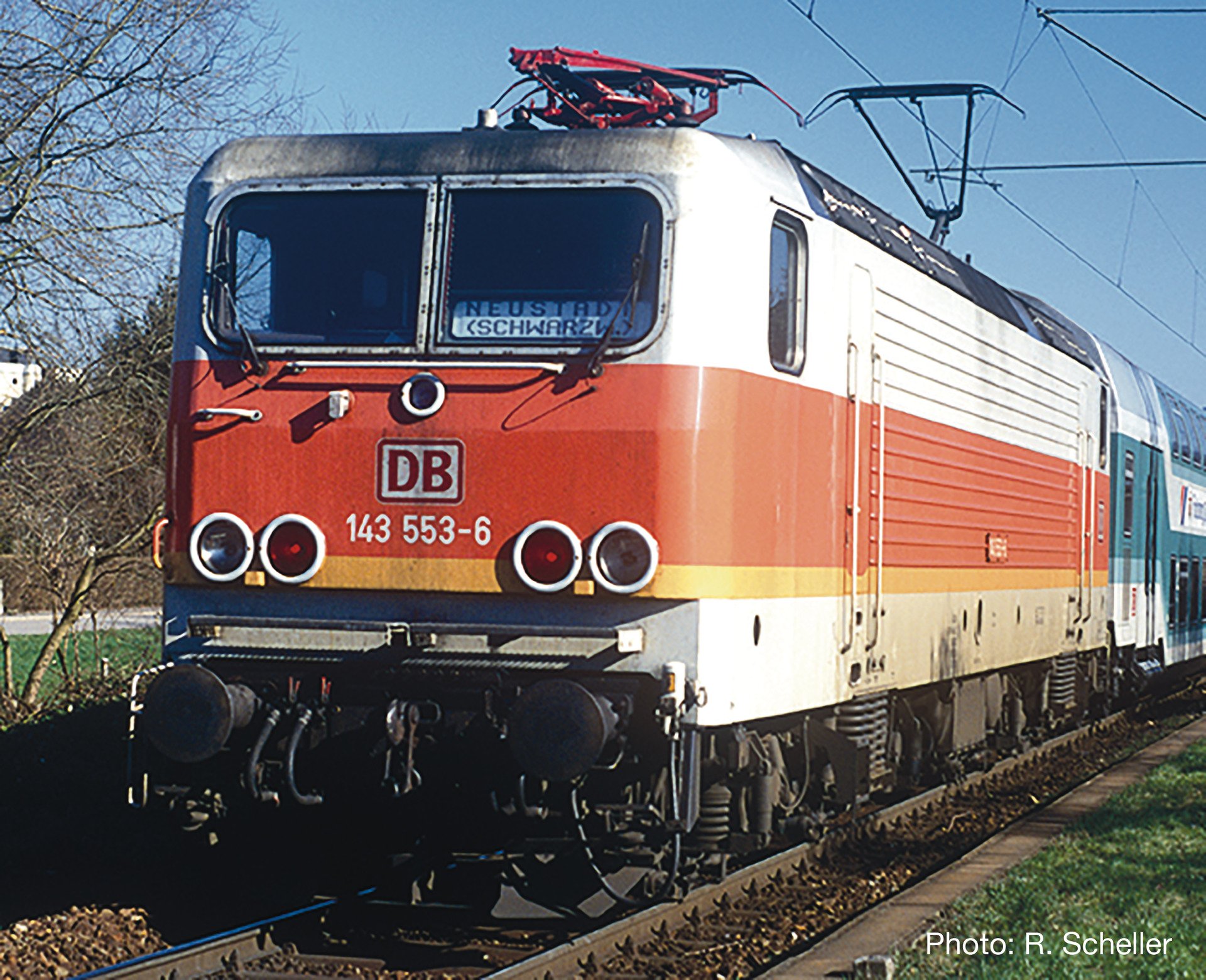 H Ro Electric Locomotive Br S Grey Orange