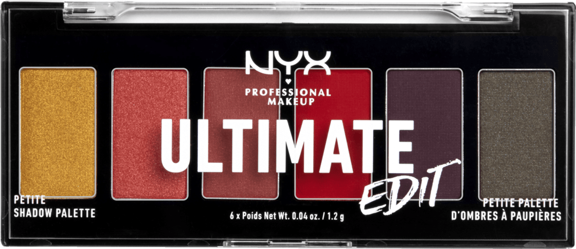 NYX PROFESSIONAL MAKEUP Lidschatten Ultimate Shadow Palette Mini Phoenix 03, 7,2 G
