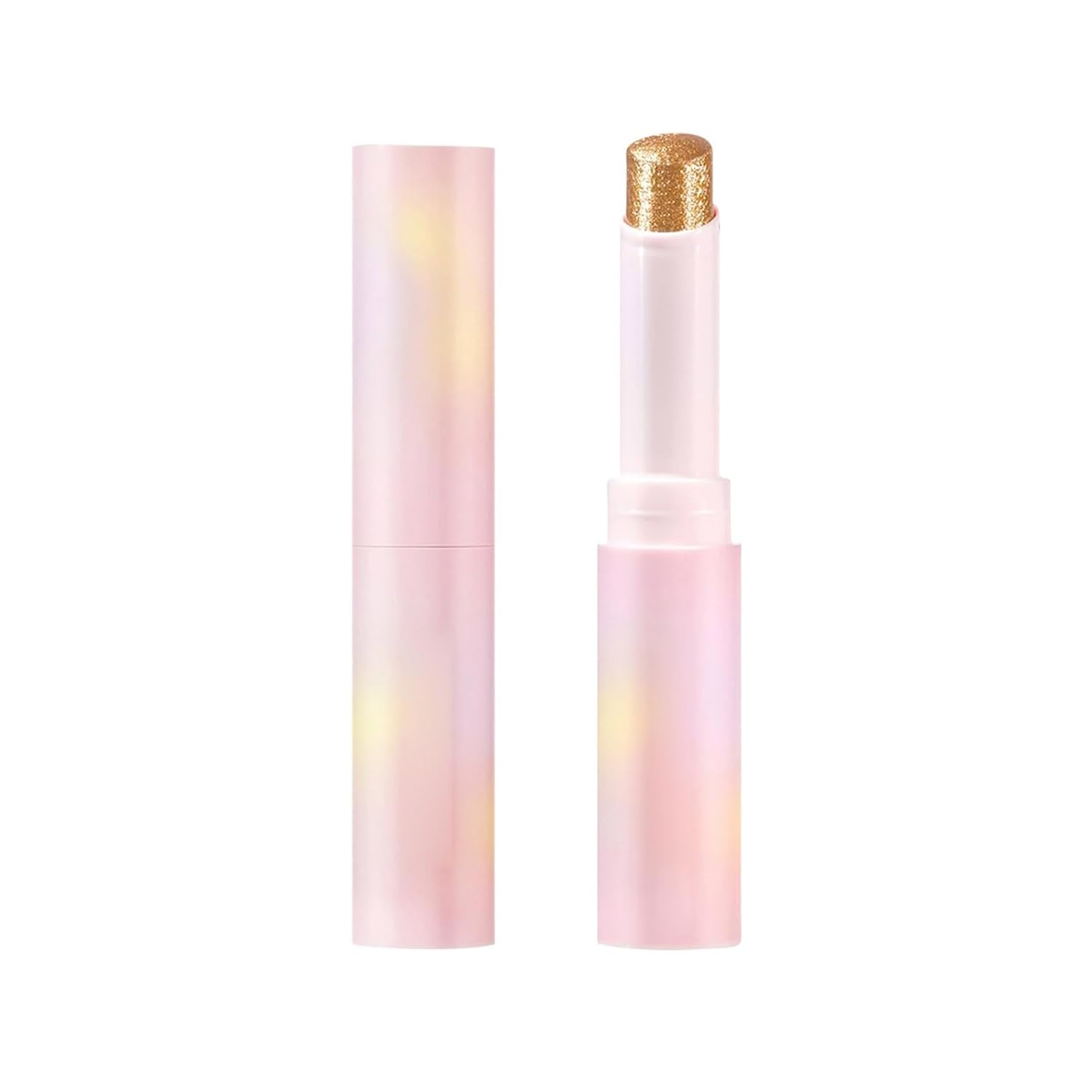 Crystal Jelly Glaze Stick Eyeshadow Stick Brightener Pencil Coloring Pencil with Easy to Blend Long-Lasting Eyeshadow SNh195 (C, 8.3 cm)