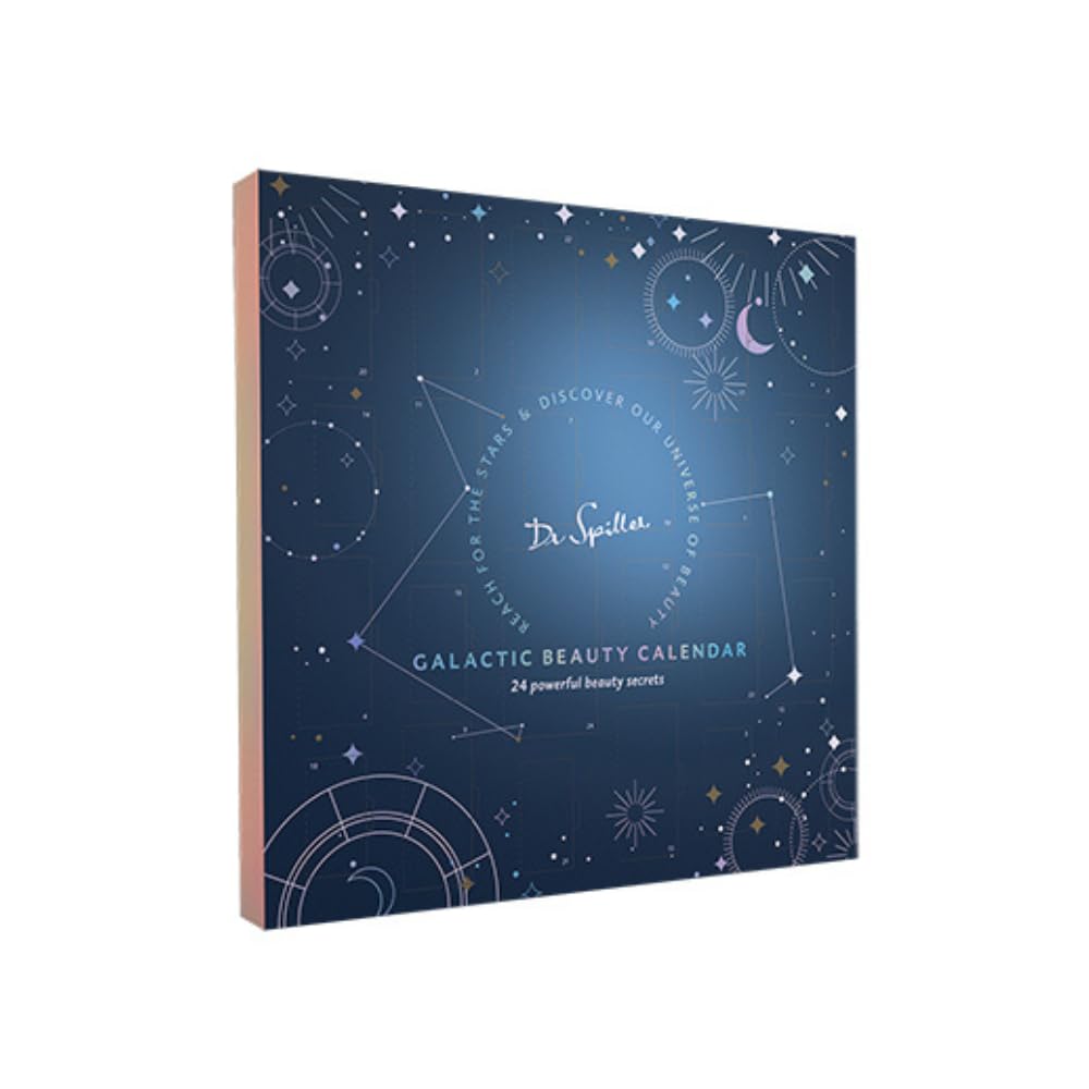 Dr. Spiller Advent Calendar | Galactic Beauty Calendar | 24 Products in Miniature Size | With ampoules | Eye and Face Care