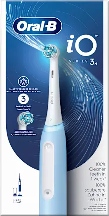 Electric toothbrush iO Series 3 ice blue, 1 piece
