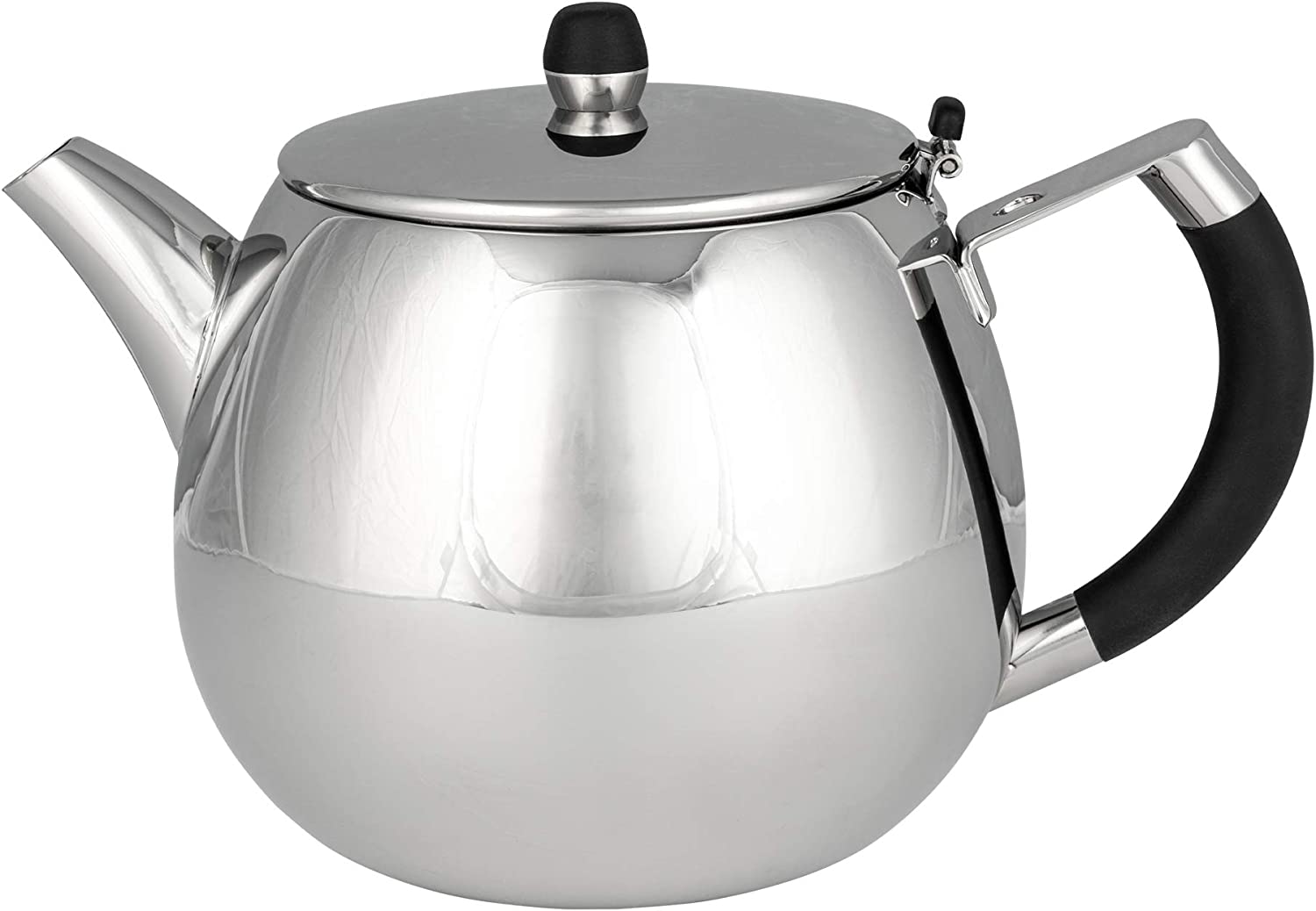 Cafe Stal Grunwerg Café Stål Grandeur Double-Walled Teapot with Strainer 18/10 Stainless Steel