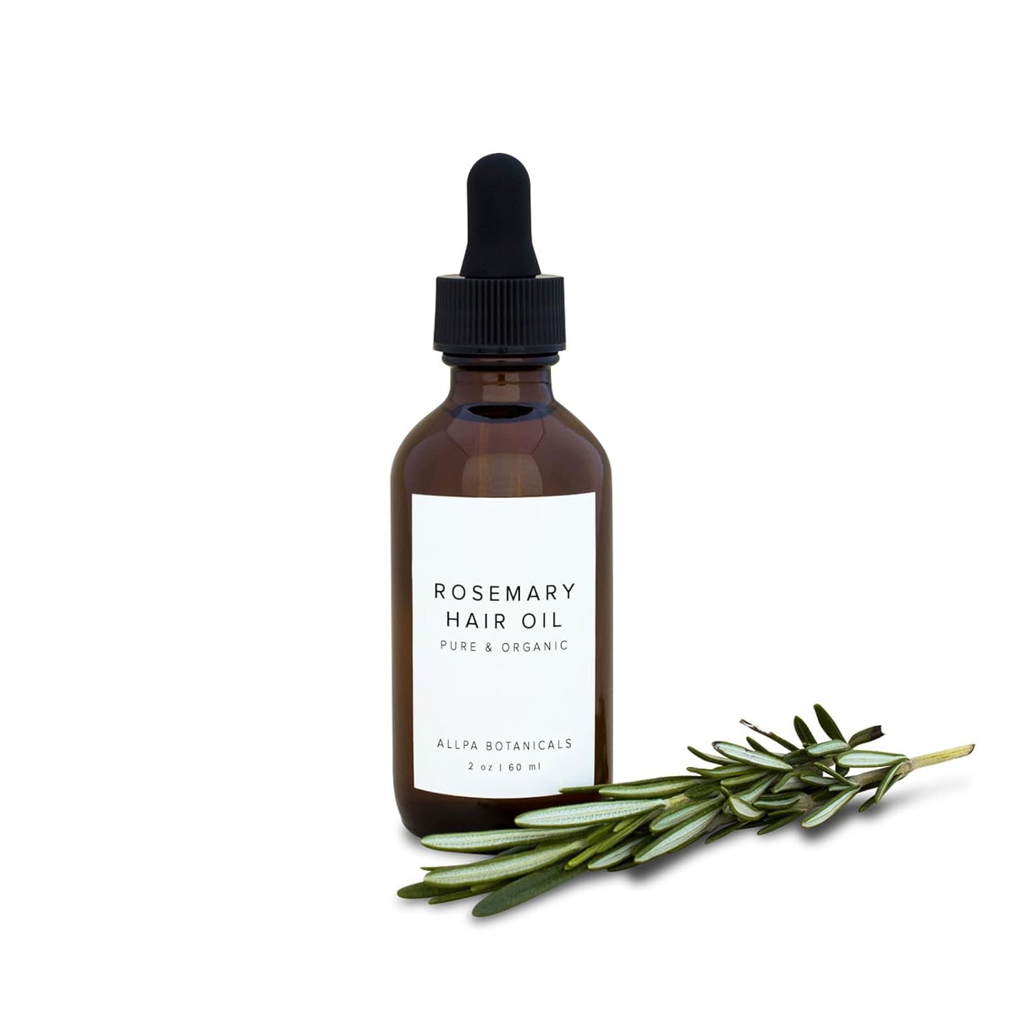 Allpa Botanicals Rosemary Hair Oil, Allpa Botanicals Rosemary Hair Oil, Allpa Botanicals Rosemary Oil for Hair Growth, Rosemary Oil Allpa Botanicals, Promotes Hair Growth (1 Piece)