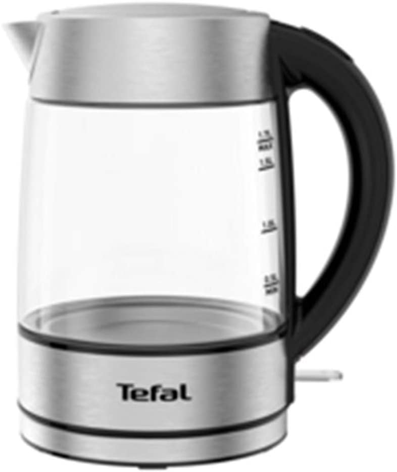 Tefal KI772D38 1.7 Litre Stainless Steel Glass Chain with Light 1510001871
