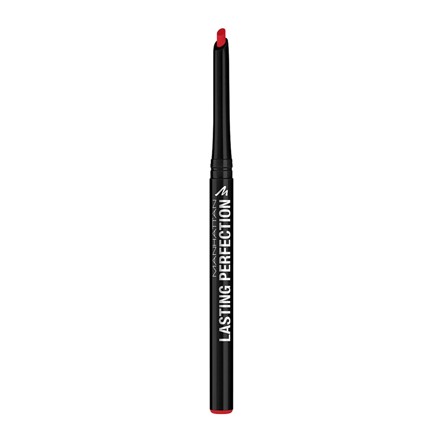 Manhattan Lasting Perfection Lip Liner Colour 24 Red Diva Long Lasting Opaque Contour Pen 2g, ‎red