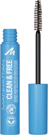 MANHATTAN Cosmetics Mascara Clean & Free Mascara, Brown 99T, 7 ml