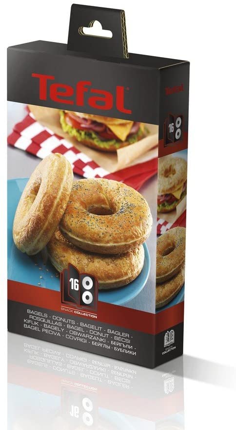 Tefal XA801612 Snack Collection Bagel Set Donut Accessories