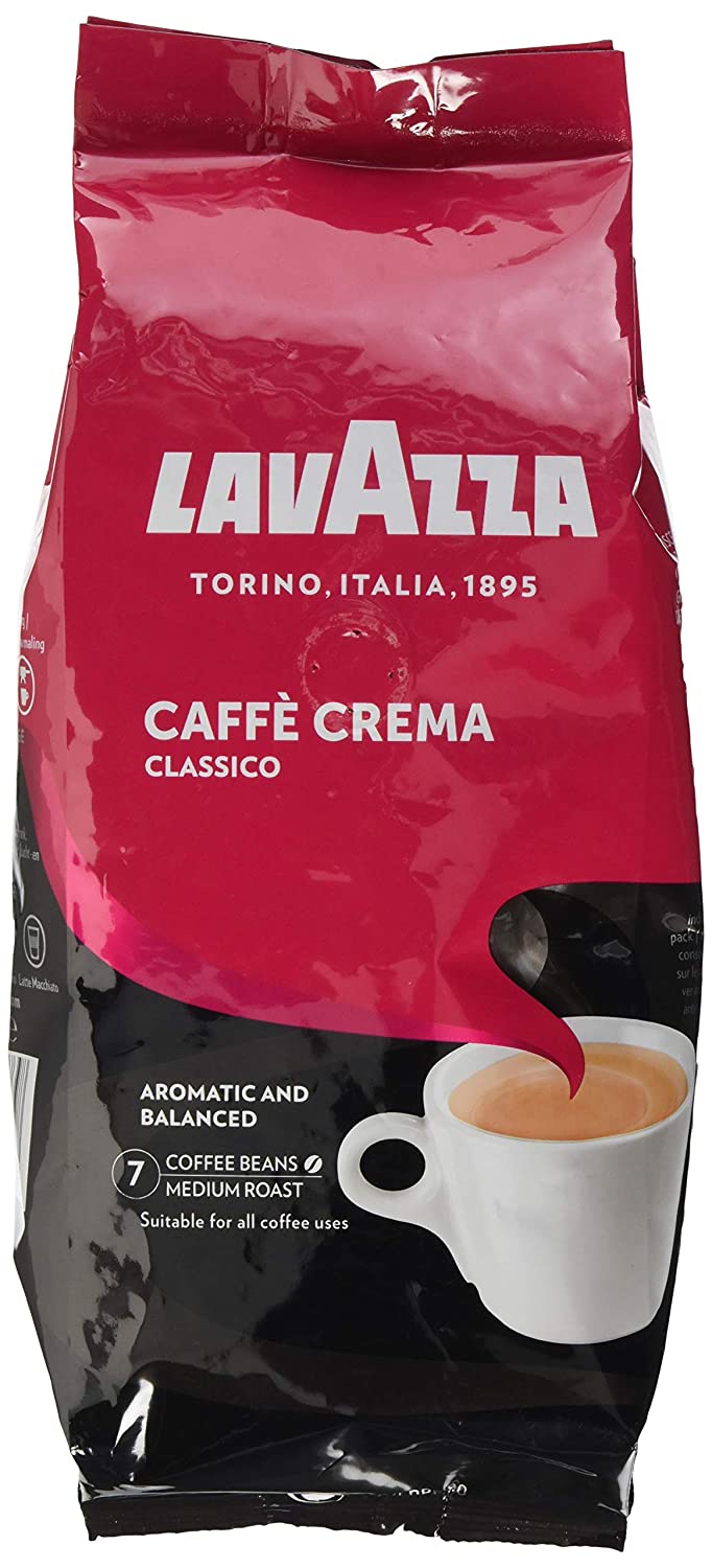 Lavazza Coffee Beans-Caffè Crema Classico-1 Pack (1 X 500 G)
