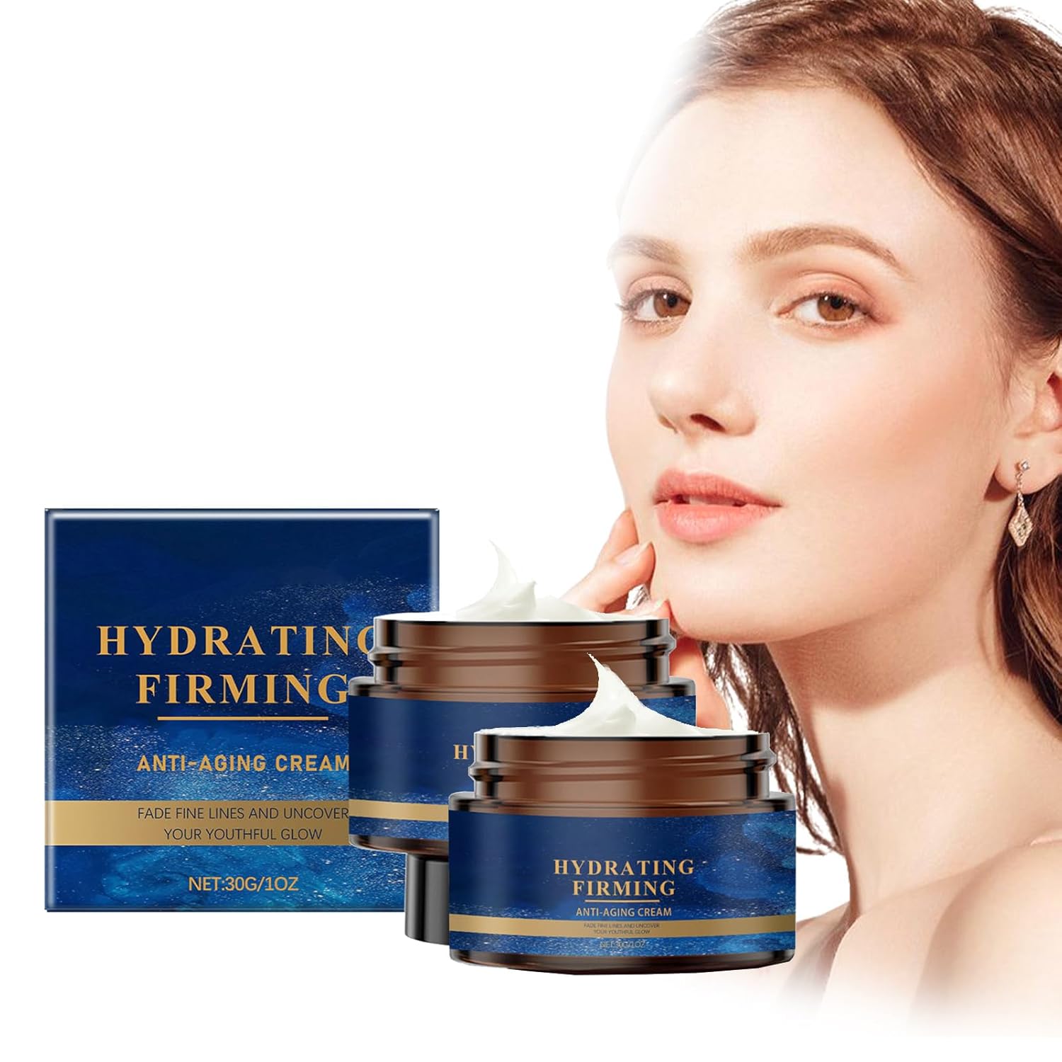 Olavita Serum Cream The Original, Liquid Solution Anti-Ageing Serum Cream, Olavita Serum Cream For Deep Wrinkles, Deeply Moisturises, Reduces Fine Bottles, 30 g (2)