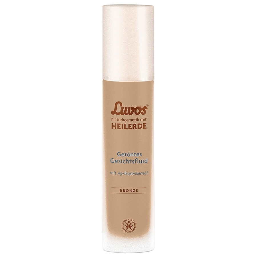 Luvos Tinted facial fluid with apricot kernel oil, Bronze