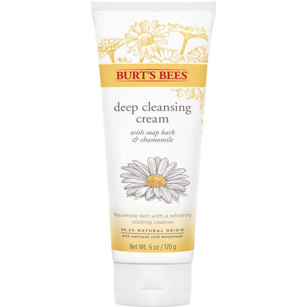 Burt\'s Bees Deep Cleansing Cream with Soap Bark and Chamomile 170g