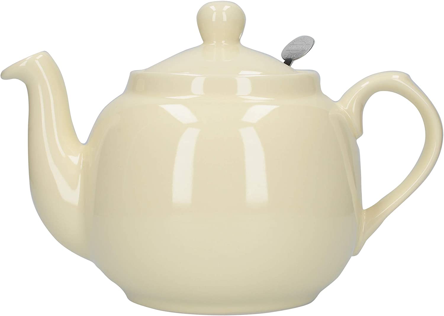 London Pottery 4 Cup Filter Teapot Ivory
