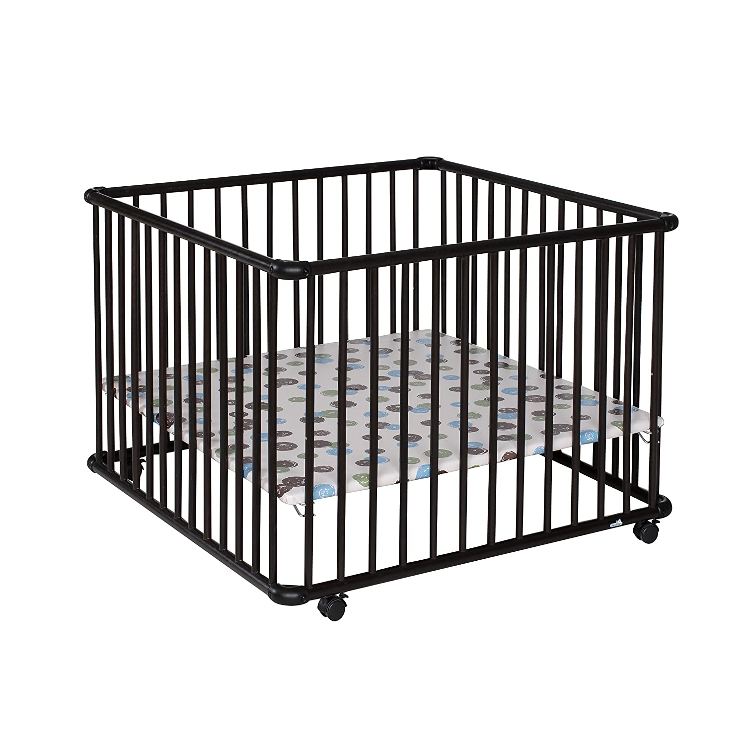 Geuther Belami Playpen With Tüv-Tested Height-Adjustable Removable Padded F
