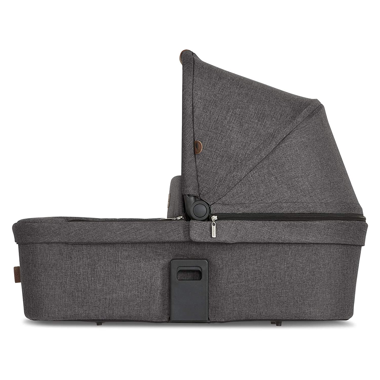 ABC Design Zoom Baby Carrycot - Foldable Carry Cot - for Babies and Newborns - Compatible with Zoom Siblings - Colour: Asphalt