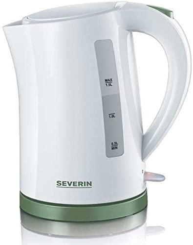 Severin WK 9931 Kettle and Hot Water Dispenser, White/Green
