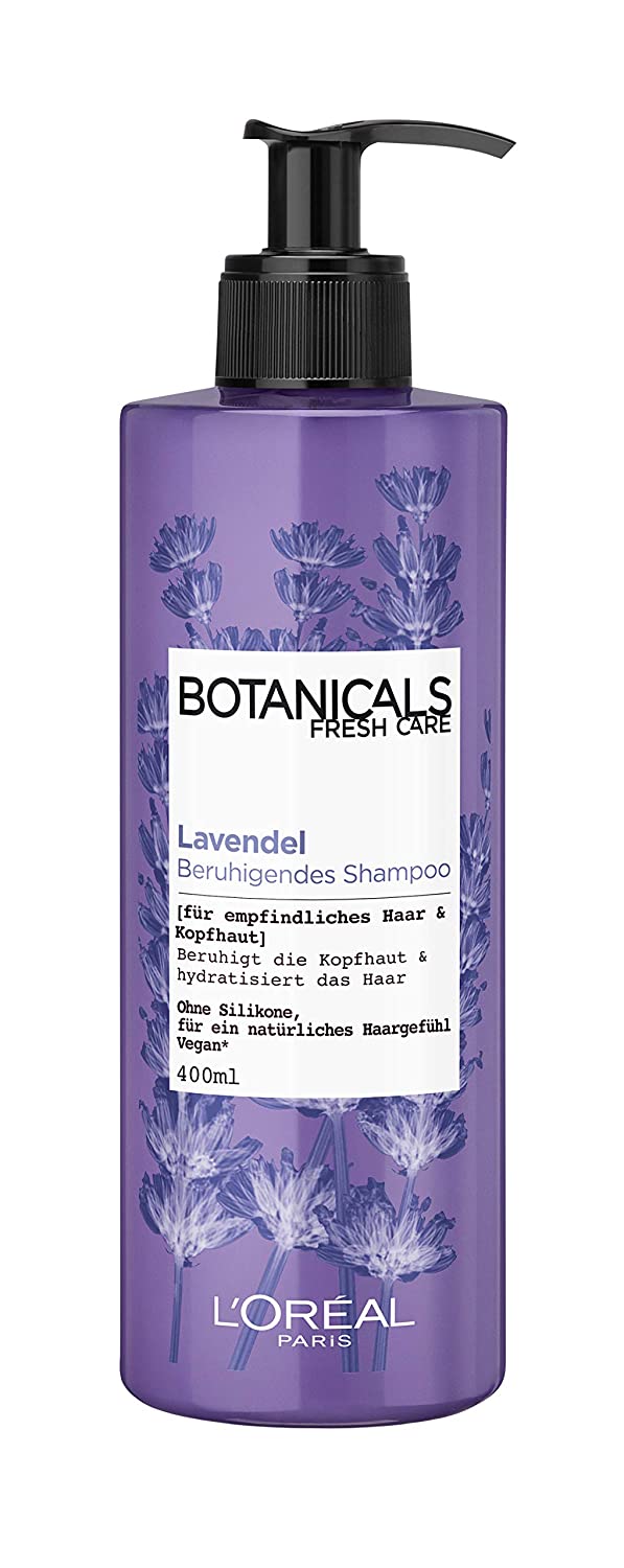 Botanicals strengthening shampoo, without silicone for fine, weakened hair, with ginger and coriander, strengthens the hair and reduces hair breakage