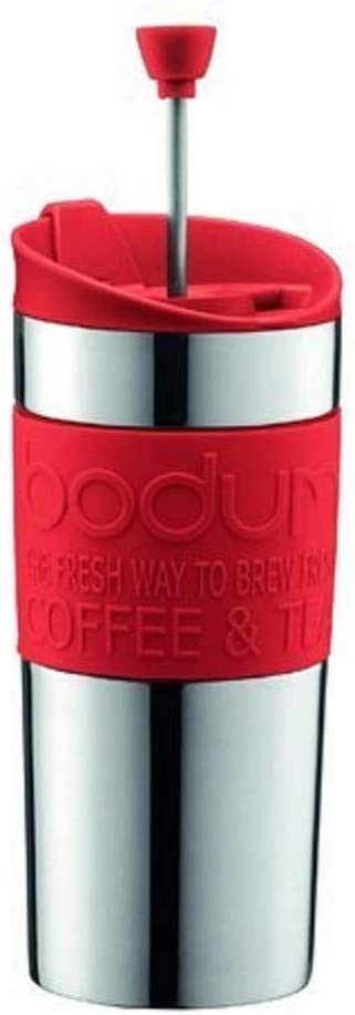 Bodum Travel Press Set Coffee Maker, Red