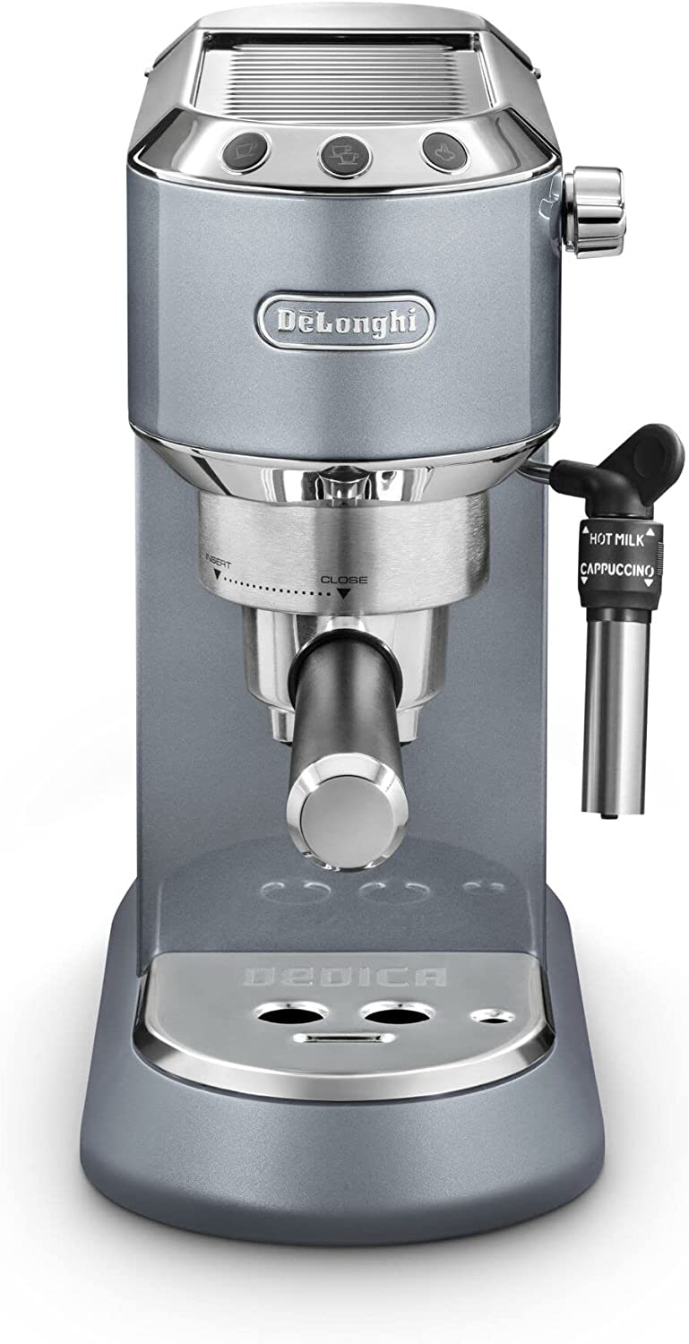 Delonghi Coffee Machine EC785 AE DELONGHIAE METALLIC WITH CAPPUCCCINATAATER (EC785.AE)