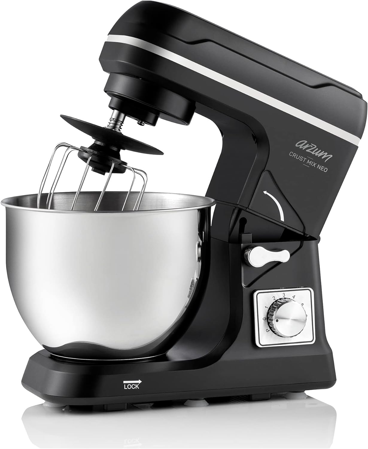 Arzum AR1143-S Crust Mix Neo Blender, Black