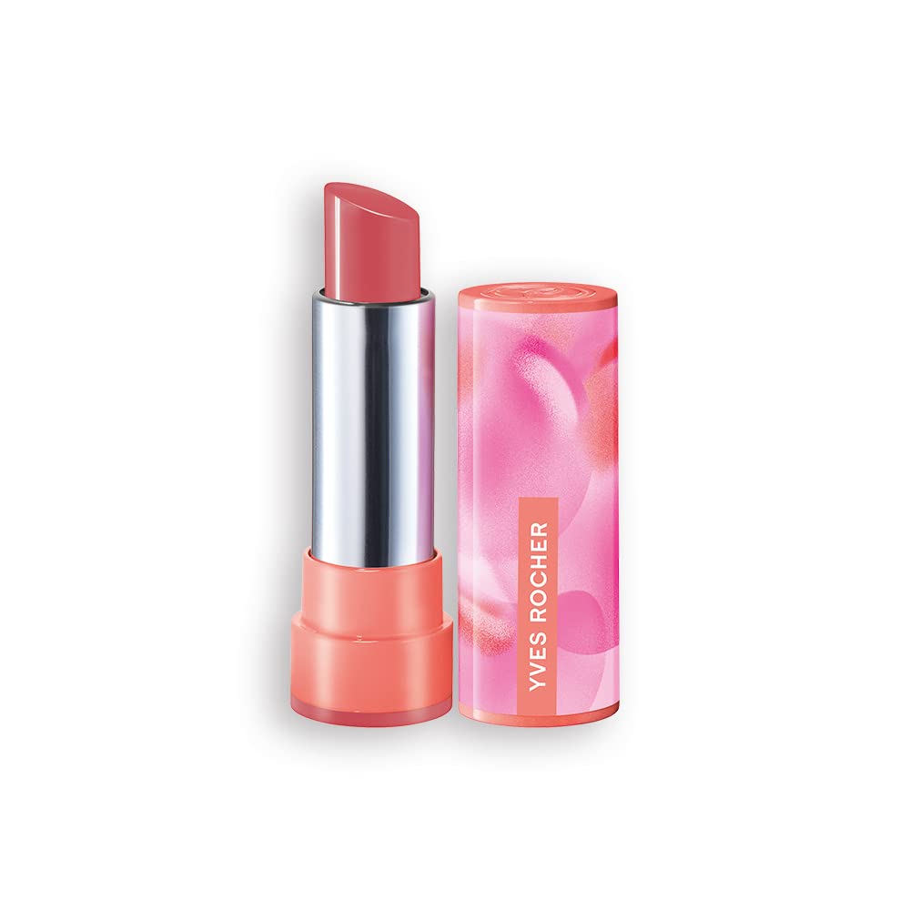 Yves Rocher Couleurs Nature Rouge Elixir Glow 05 Coquelicot Brillant | Radiant colors and care in a single lipstick, ‎05
