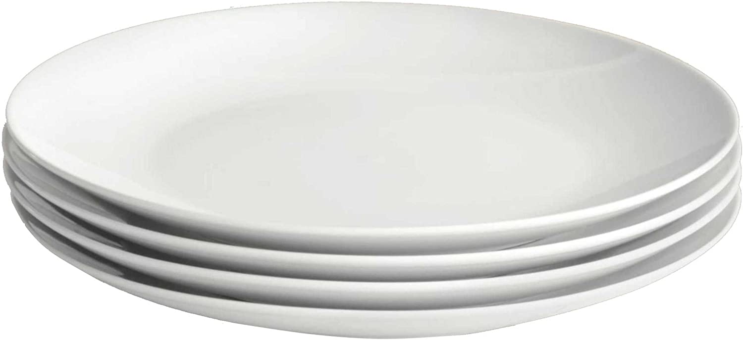 Tchibo 4 Dinner Plates Porcelain Dinner Plates