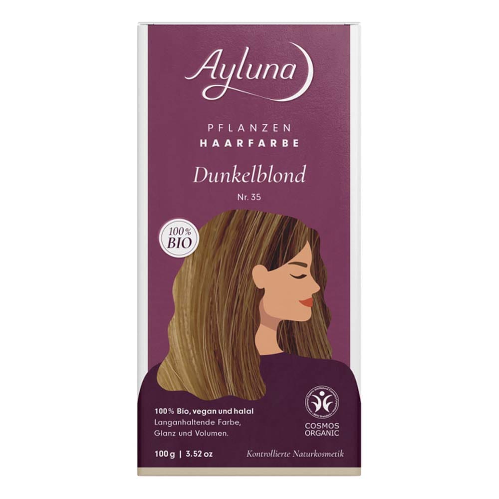 Ayluna Naturkosmetik Hair color - No.35 Dark Blond 100g