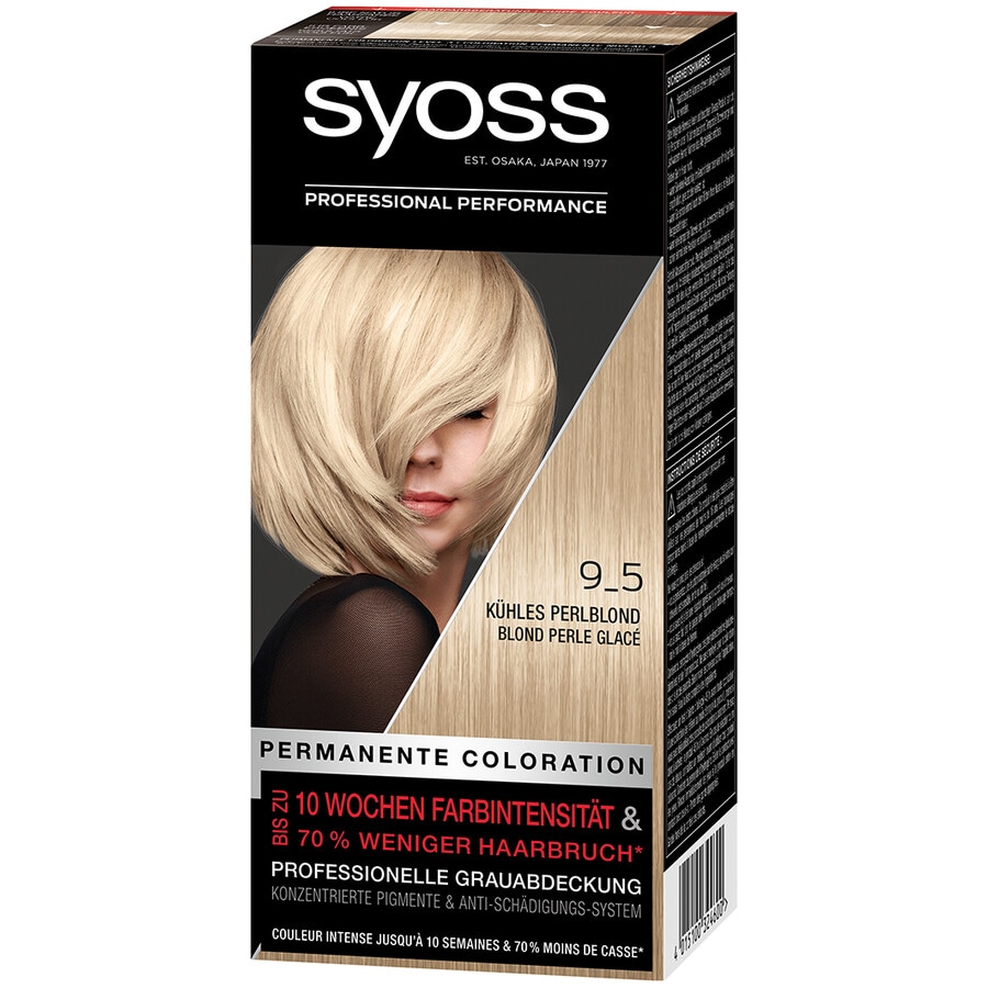 Syoss Coloration Level 3, No. 9_5 - Cool Pearl Blond