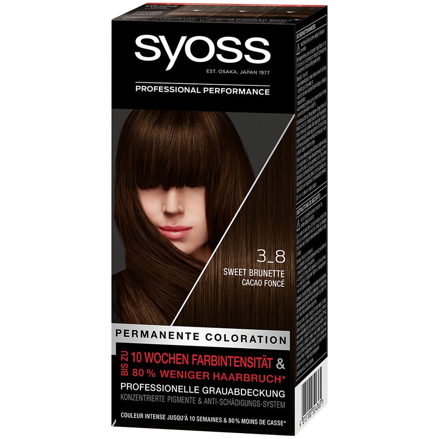 Syoss Coloration Level 3, Nr. 3_8 - Sweet Brunette