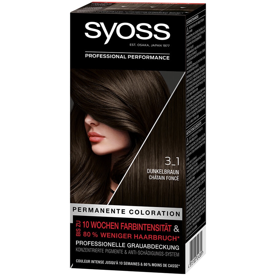 Syoss Coloration Level 3, No. 3_1 - Dark Brown