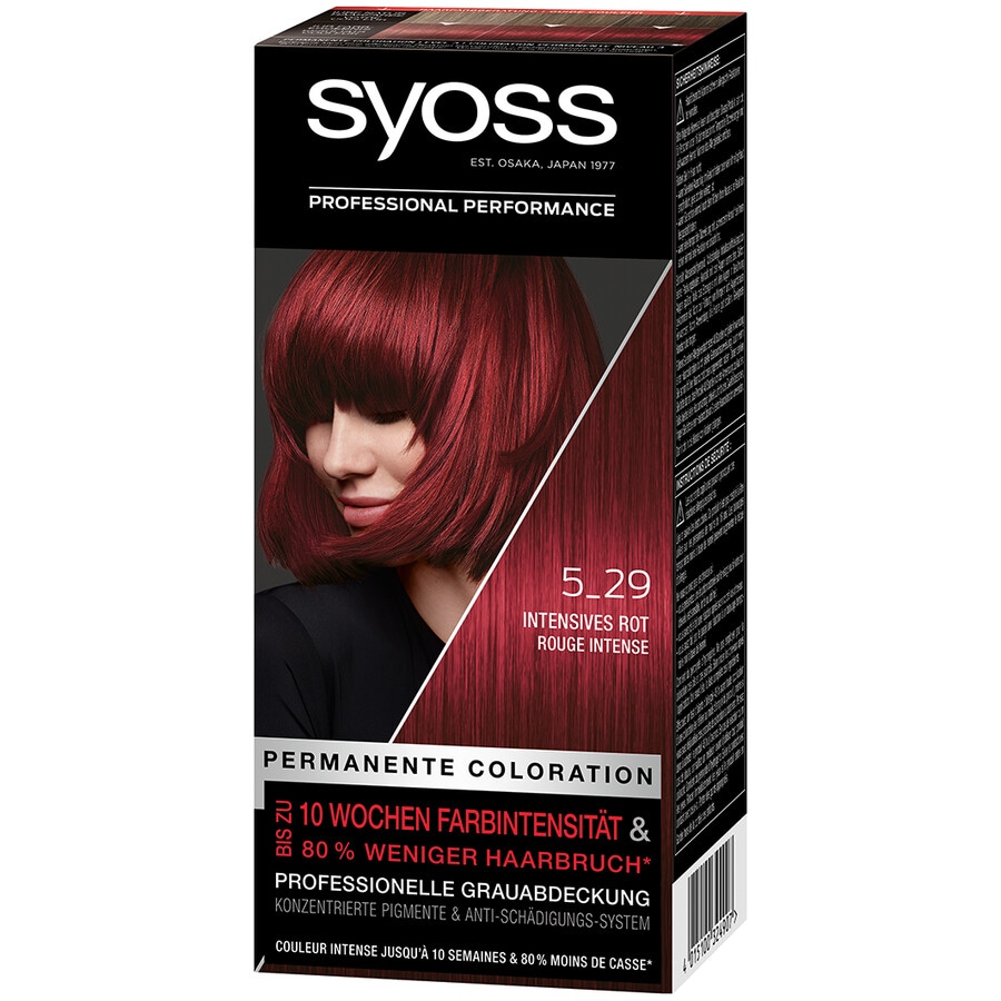 Syoss Coloration Level 3, Nr. 5_29 - Intense Red