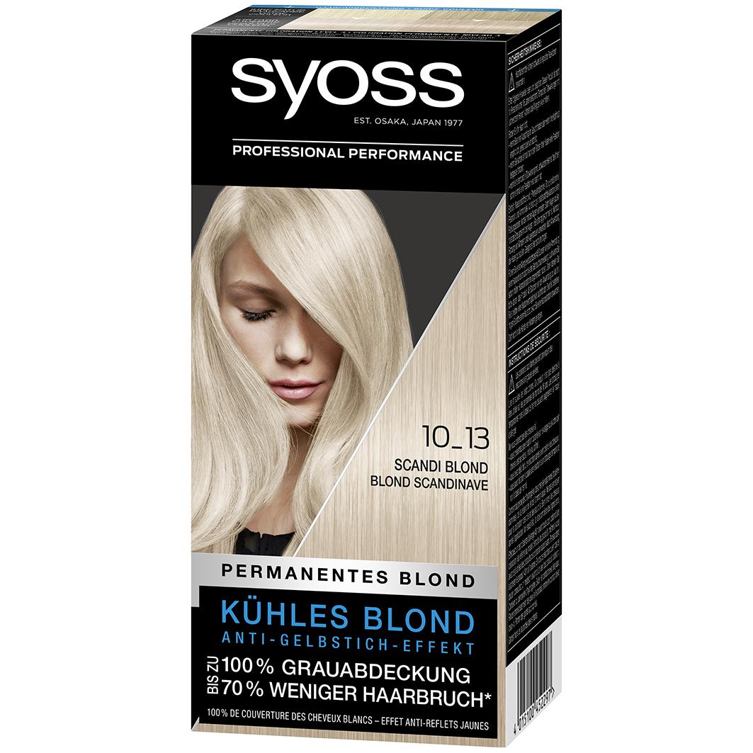 Syoss Coloration Level 3 Cool Blonde, Nr. 10_13 - Scandi Blond