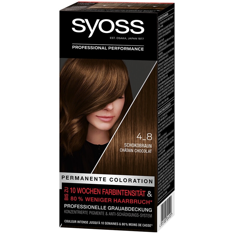 Syoss Coloration Level 3, No. 4_8 - Chocolate brown