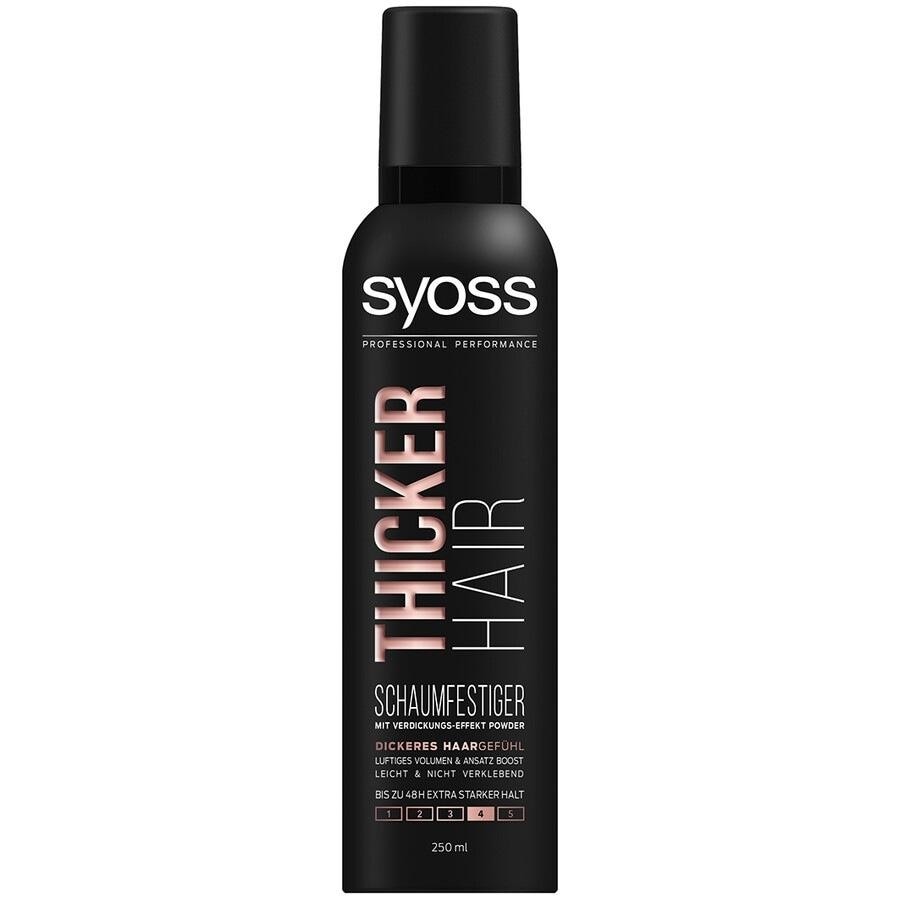Syoss Thicker Hair extra strong foam strengthener