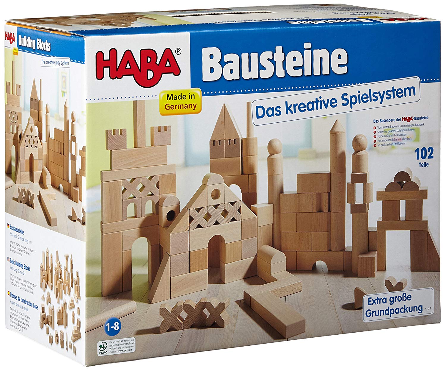 Haba Basic Building Blocks Extra Large Basic Pack