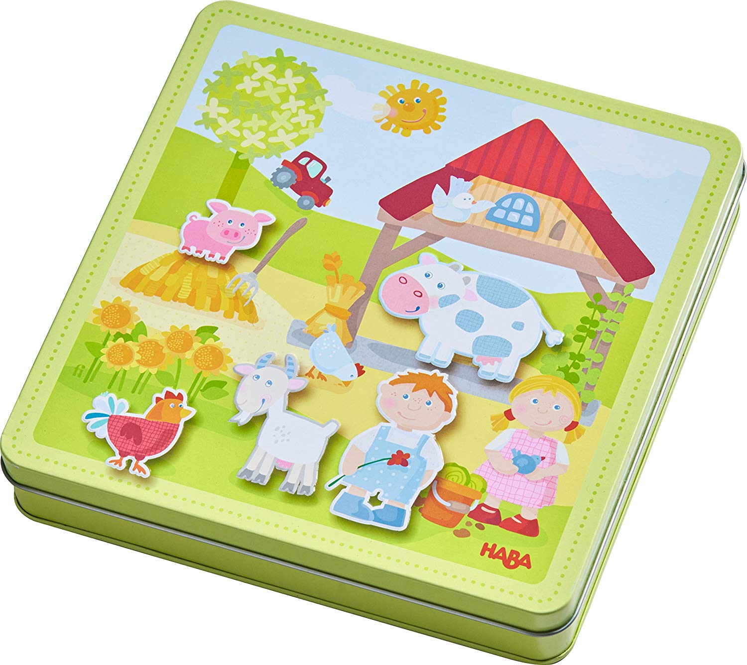 Haba Magnets Game Peters And Paulines Farm Toddler Toy