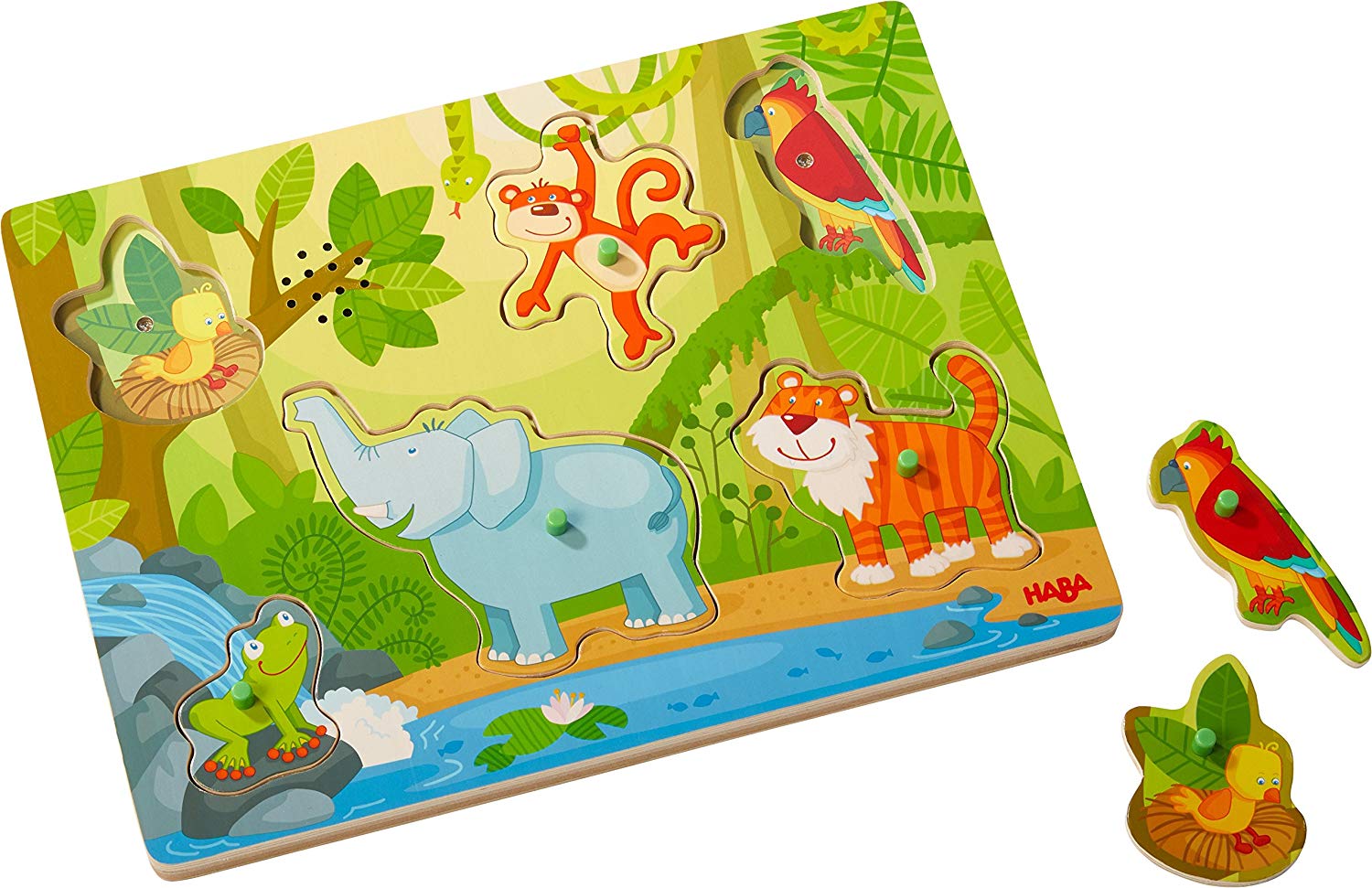 Haba 303181 Sound Puzzle In The Jungle Child Aged 2 And Above With Sweet An