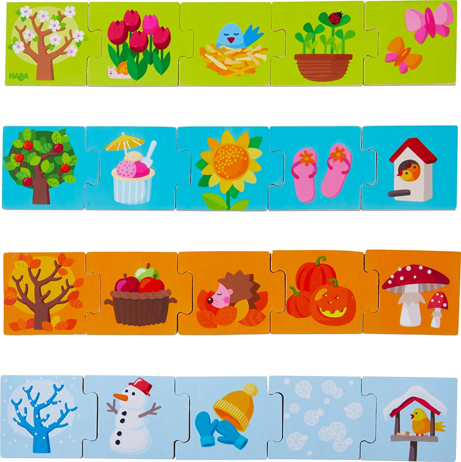 Haba 304259 Seasons Sorting Game For Playful Learning To Meet The Seasons 2