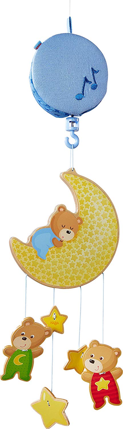 Haba 304313 Mobile Bear Baby Toy For Changing Table Stimulates Babys Sense