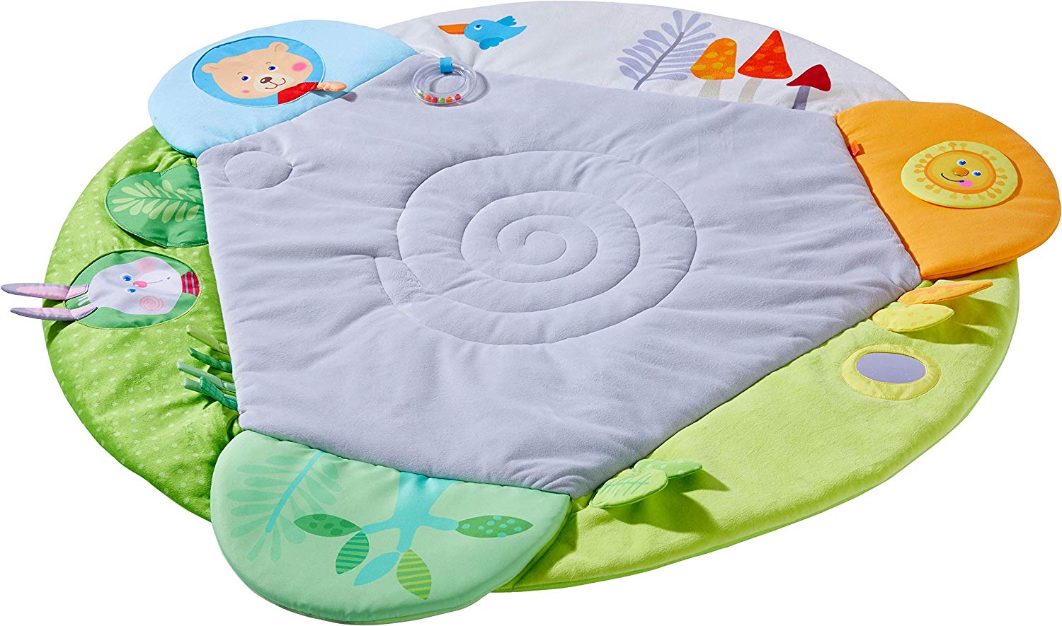 Haba 304391 Cuddly Nest Play Mat With Many Sensing Elements And Removable R