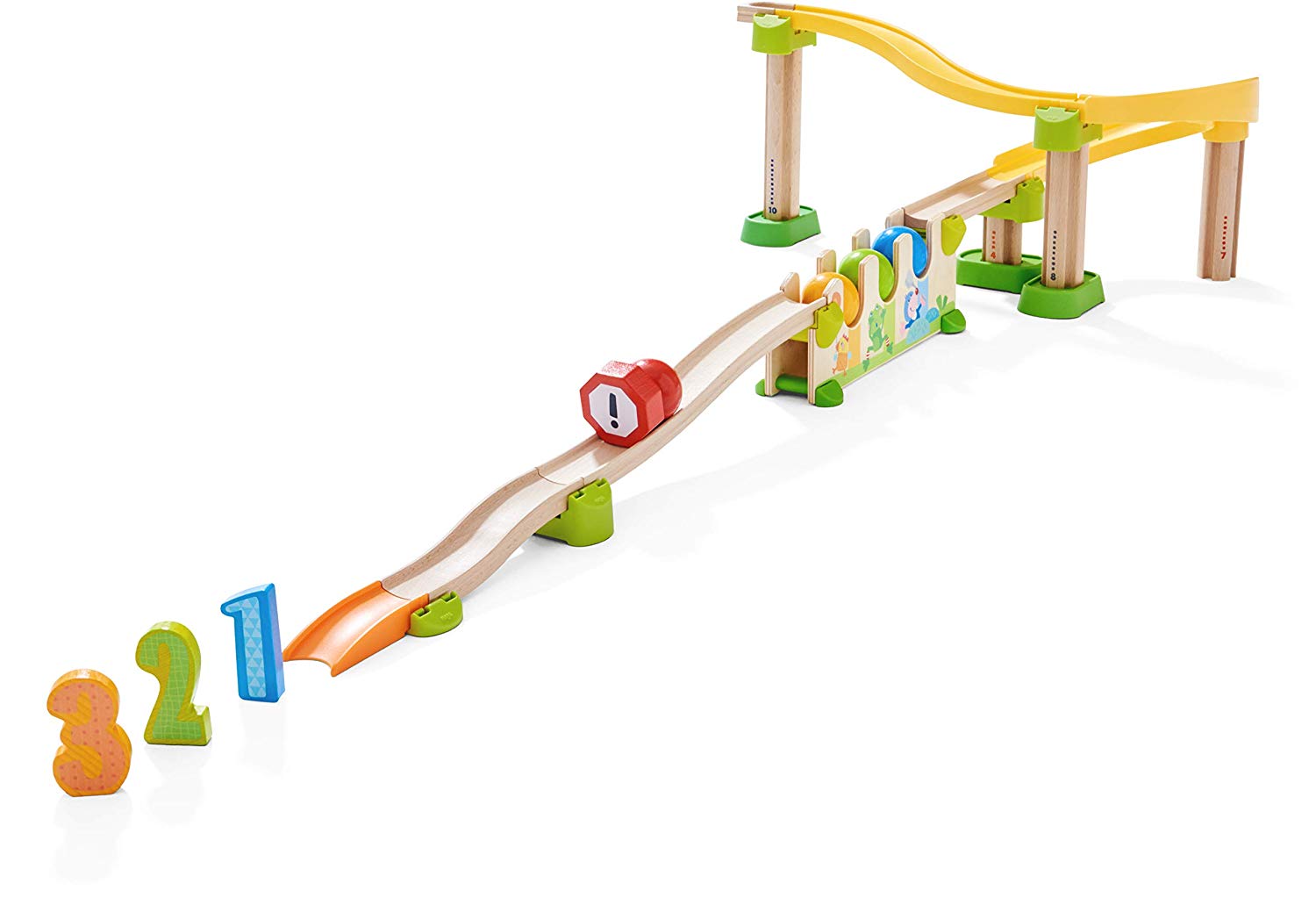 Haba Marble Run Kullerbü - Marble Run Number And Colour Rally Track