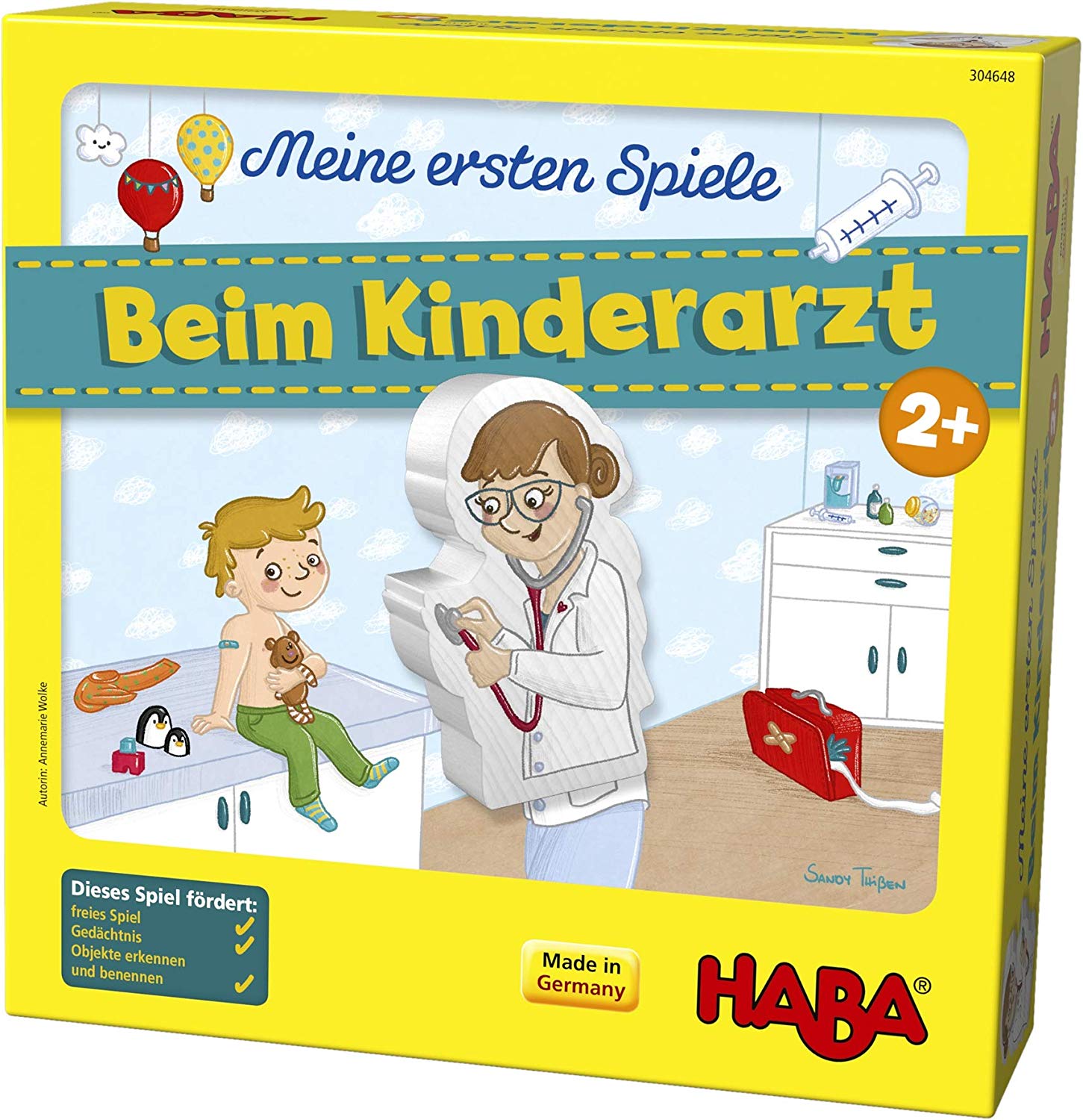 Haba My First Games - At The Paediatrician Board Game